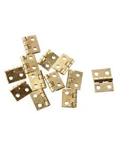 Lote 167  Bisagras Y Cierres Dorados