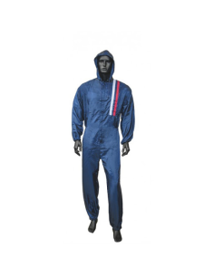 Buzo 100% Polyester Azul Talla L