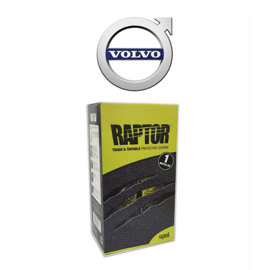 Pintura Super Resistente 2K Raptor Colores Volvo Kit 1 Lt