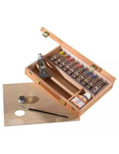 Estuche Madera Oleo Clásico Maimeri 10X20 Ml