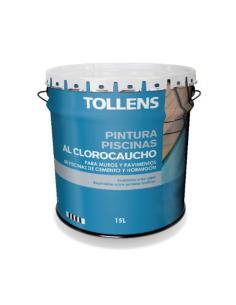 Pintura Clorocaucho Piscinas Tollens 15 Lt
