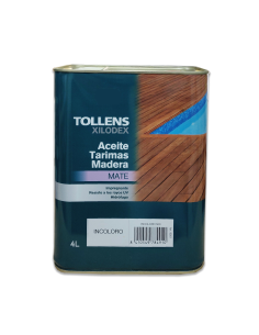 Tollens Aceite Tarima Madera Incoloro 4 Lt