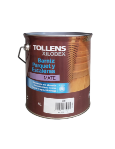 Barniz Parquet Al Agua Mate 4 Lt