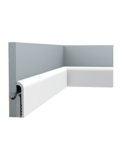 Orac Decor Zócalo Cubre Rodapié 200X12X2,5Cm Sx185 Cascade
