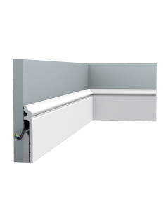 Orac Decor Cubre Rodapié 200X13,8X2,2 Cm Sx186 Contour