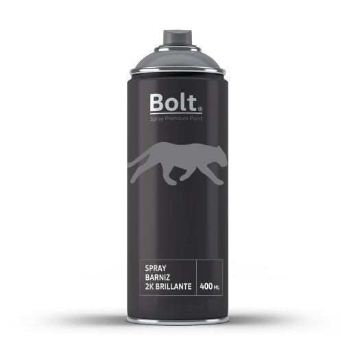 Spray Barniz 2K Brillante BOLT 400 Ml