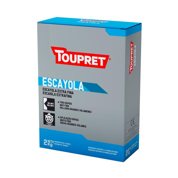 Escayola Polvo Extra Fina Toupret 2 Kg