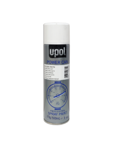Aerosol U-Pol Power Can Pcgw Blanco Brillante 9010 500 Ml