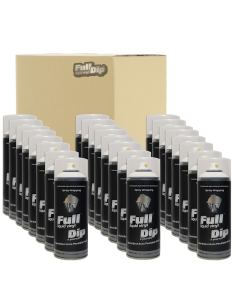24 X Spray Vinilo Liquido Full Dip Blanco 400 Ml