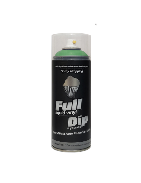 Spray Vinilo Liquido Full Dip Verde Lima 400 Ml