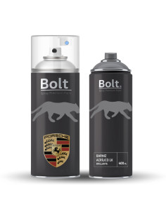 Pack Spray Pintura Bicapa Para Porsche Metalizado +...