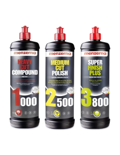 Kit Pulido Menzerna 1000 Corte, 2500 Medio, 3800...