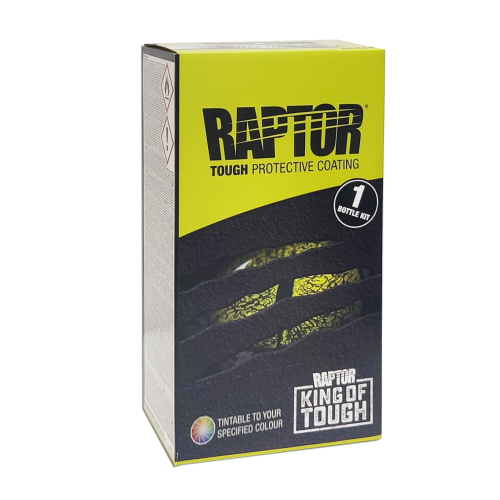 Pintura Super Resistente 2K Kit Tintable Raptor 1 Lt