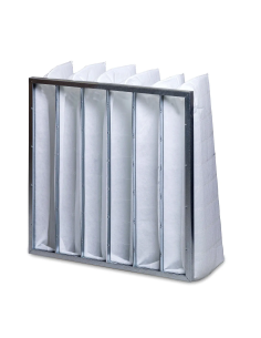 Filtros De Bolsa Fibra Sintética G4 Con Marco Metálico