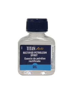 Esencia De Petróleo Rectificada Titan Arts 100 Ml