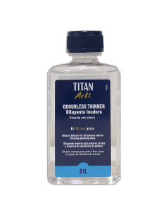 Diluyente Sin Olor Titan Arts 250 Ml