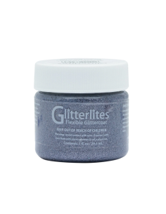 Pintura Cuero Y Polipiel Angelus Glitterlites Gunmetal...