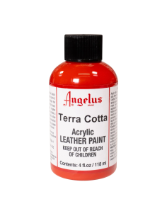 Pintura Cuero Y Polipiel Angelus Terra Cotta 118 Ml