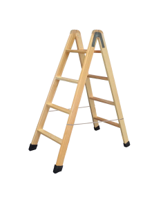 Escalera De Madera Tijera...