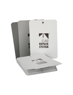 Placas Para Muestras De Pintura Blancas 100 Uds.