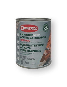 Aceite Saturador Textrol Roble Medio 1 Lt