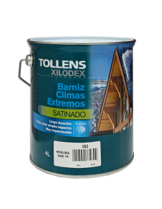 Barniz Al Agua Climas Extremos Satinado 4 Lt