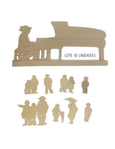 Lote 18 Siluetas Dm Varias...