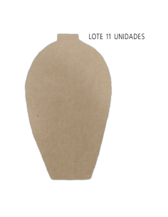 Lote 11 Siluetas Dm Jarrones
