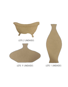 Lote 14 Siluetas Dm Varias