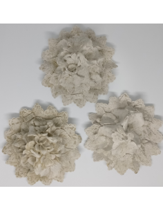 3 Figuras Marmolina Rosetones