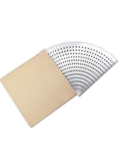 Filtro De Cartón Plegado Cara Blanca 0,75X13 Mts