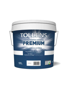 Plástica Premium Satinado Antimoho Blanco 12 Lt