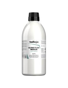 Medium Fluido Brillante Acrylicos Vallejo 500 Ml