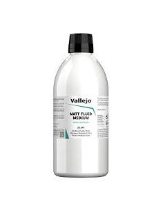 Medium Fluido Mate Acrylicos Vallejo 500 Ml