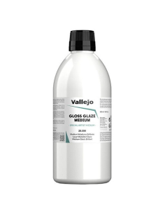 Medium Veladuras Brillante Acrylicos Vallejo 500 Ml