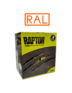 PINTURA RAPTOR 2K KIT RAL...