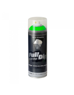 Spray Vinilo Liquido Full Dip Verde Monster Flúor 400 Ml