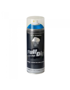 Spray Vinilo Liquido Full Dip Azul Metalizado 400 Ml
