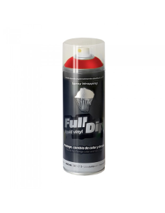 Spray Vinilo Liquido Full Dip Rojo Metalizado 400 Ml
