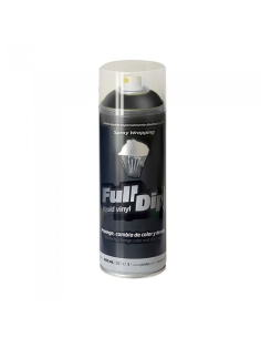 Spray Vinilo Liquido Full Dip Hyper Black Metalizado 400 Ml