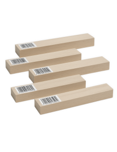 5 Bloques Madera De Balsa...