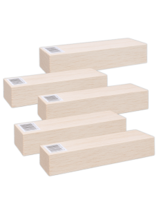 5 Bloques Madera De Balsa...