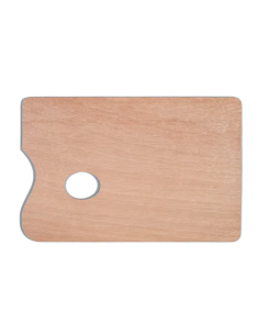 Paleta Madera Rectangular Mr-1 24X18 Cm