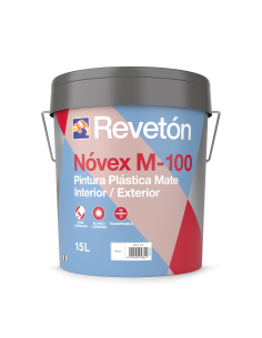 Plástica Mate Novex M-100 Blanco Luminoso 15 Lt
