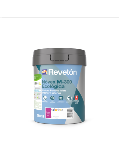 Pintura Mate Novex M-300 Ecológica Antimoho Blanco 750 Ml