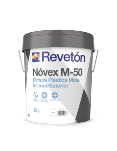 Plástica Mate Novex M-50 Blanco Luminoso 15 Lt