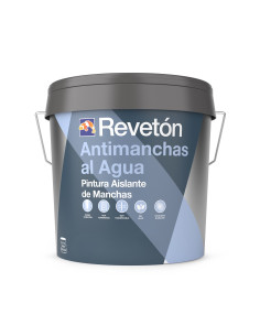 Pintura Antimanchas Al Agua Blanco Reveton 15 Lt