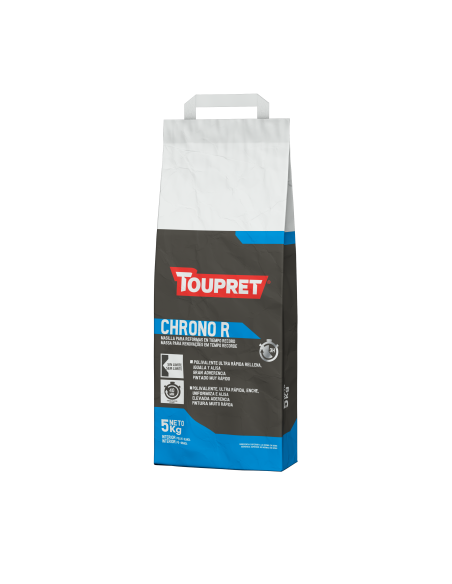 Masilla Rápida Top Calidad Chrono R Toupret 5 Kg