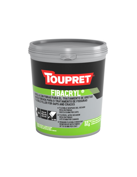 Fibacryl Masilla Elástica Con Fibras 1 Kg