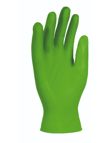 Pack 10 Cajas Guantes De Nitrilo Texturizado Unigrip GR 50 Uds.